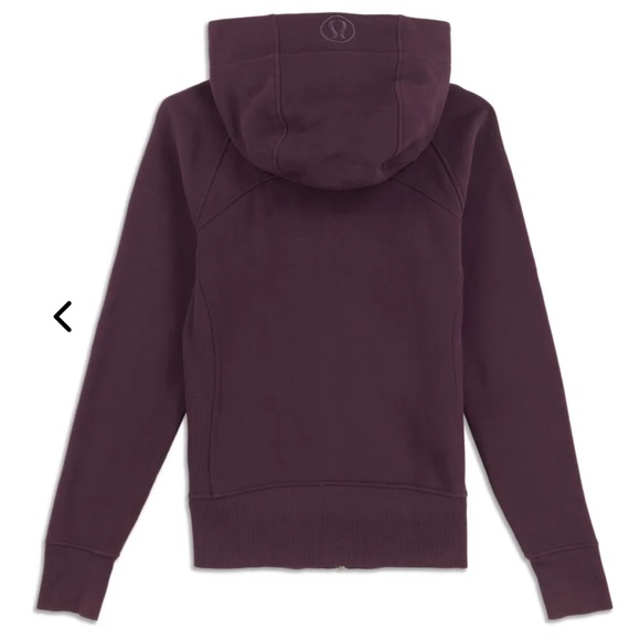 Lululemon Purple Scuba Full Zip - Picture 3 of 5